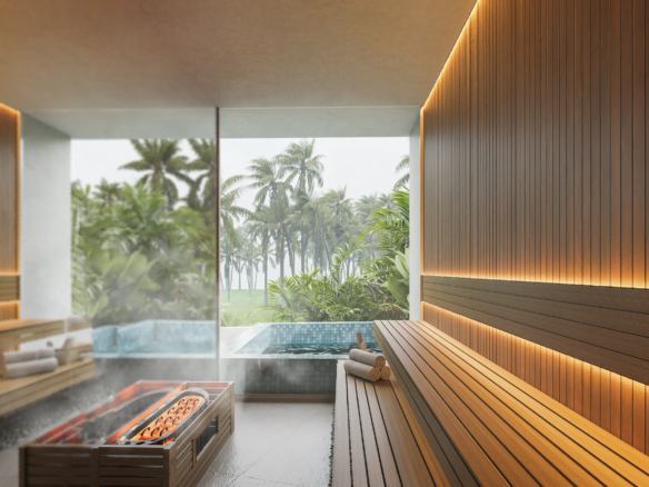 Segara Seseh Apartment | Sauna Area